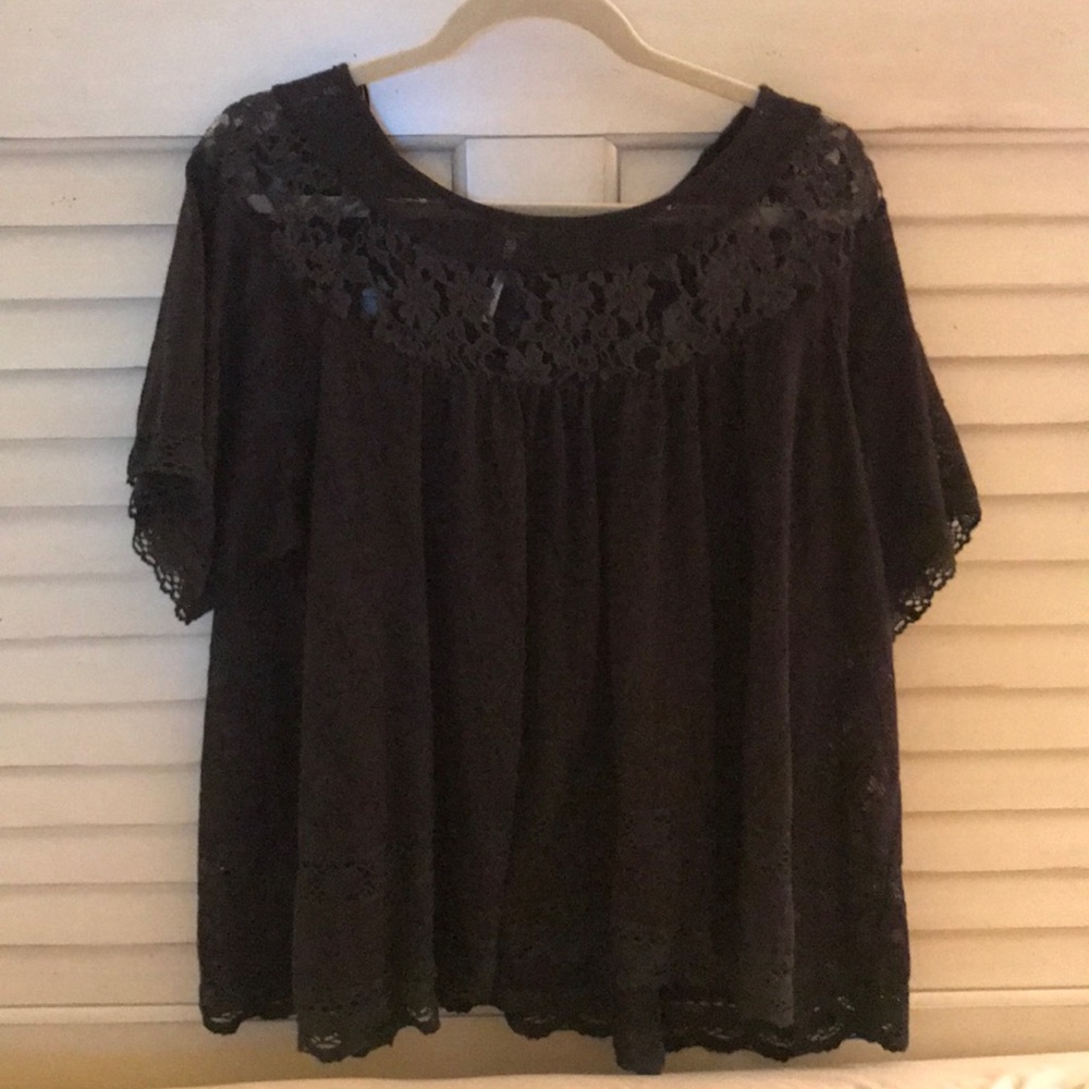 Lace Free People Top (large)